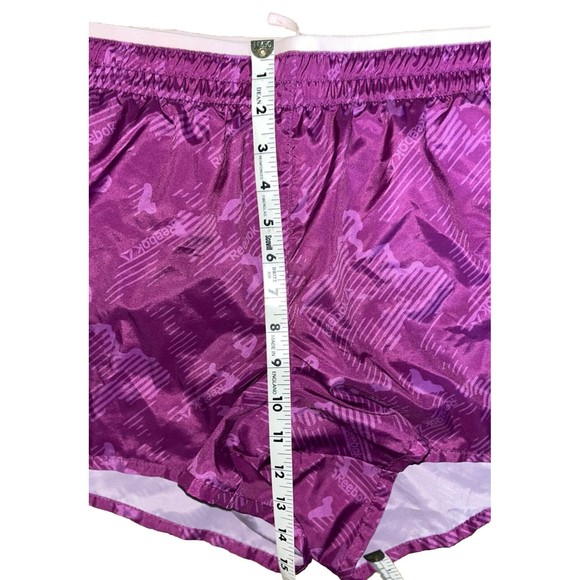 Reebok Women's Sz XL Purple Pink Running Athletic Relaxed Lined Zip Pocket‎ - Picture 6 of 8